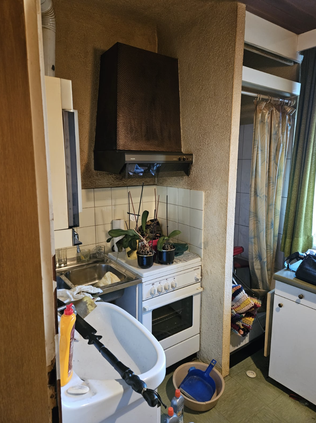 Vorher: Raum mit Gegenständen